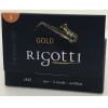 RIGOTTI - ALTO Saxophone Reeds - GOLD JAZZ