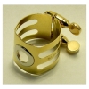 WOODSTONE - TENOR Saxophone Ligature - BRASS - Slimmer