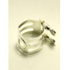 WOODSTONE - SOPRANO Saxophone Ligature - SOLID SILVER - Selmer