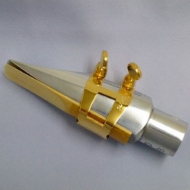 WOODSTONE ALTO Saxophone Ligature GOLD PLATE Dukoff ISHIMORI