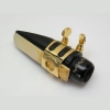 WOODSTONE - SOPRANO Saxophone Ligature - GOLD PLATE - Selmer