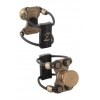 ZAC - Ligature - Alto Saxophone - BRASS WOOD /ZL1216/ - HR Mouthpieces