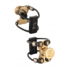 ZAC - Ligature - Clarinet Bb - GOLD WOOD /ZL3204/